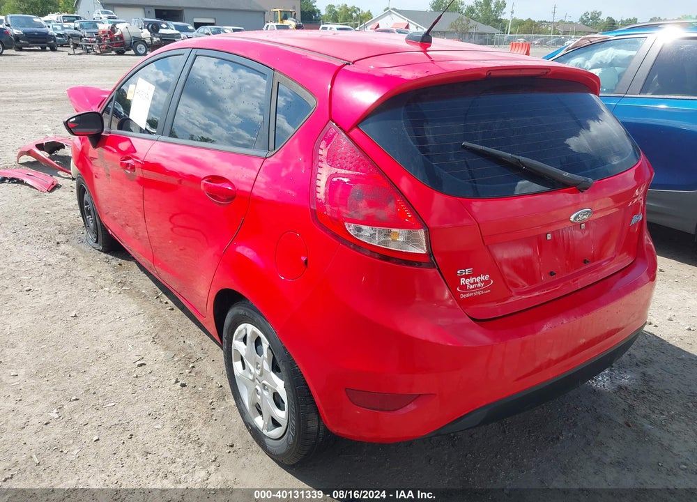 2013 FORD FIESTA SE VIN: 3FADP4EJ9DM109877