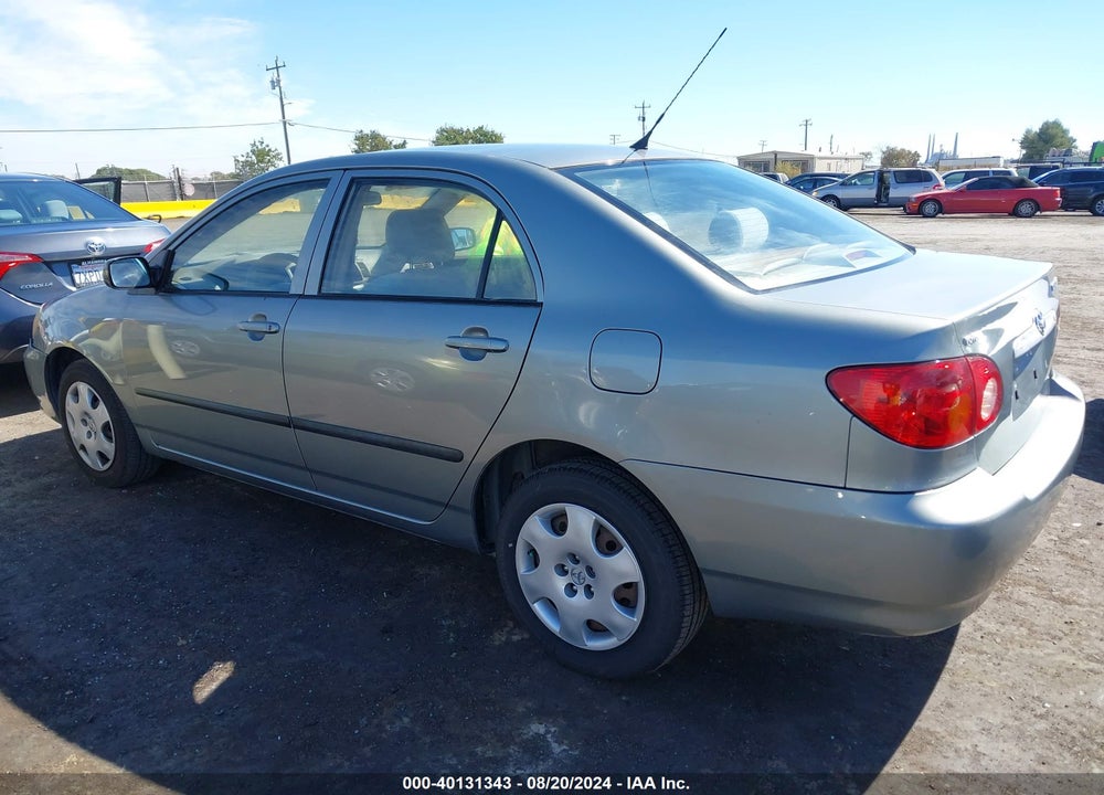 2003 TOYOTA COROLLA CE VIN: JTDBR32E830031767