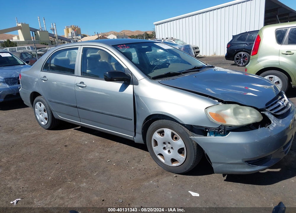 2003 TOYOTA COROLLA CE VIN: JTDBR32E830031767