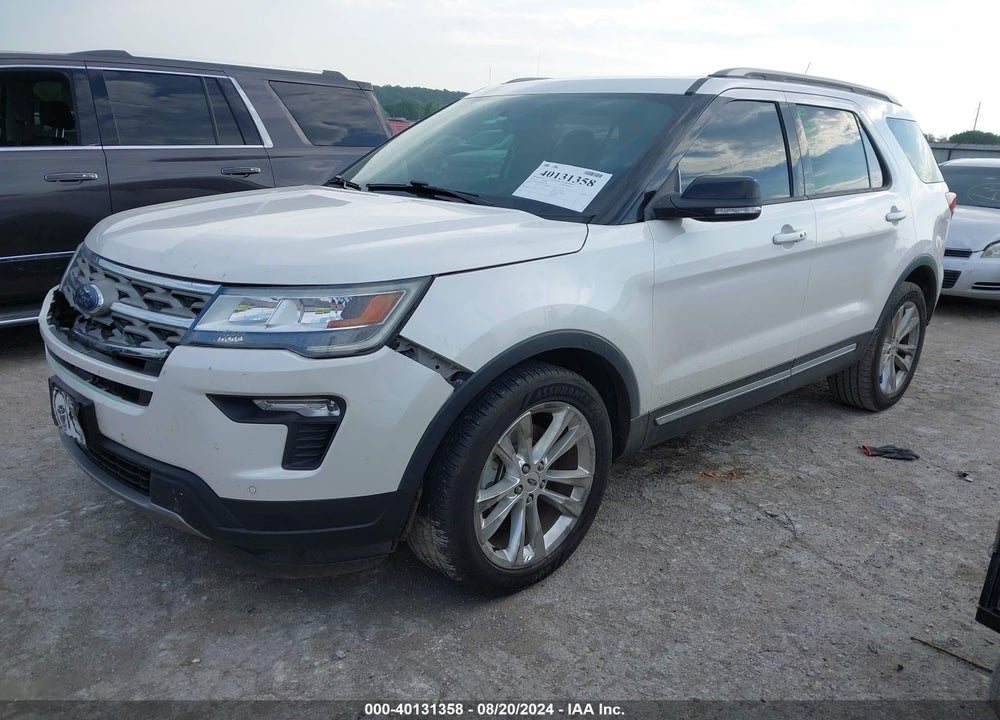 2018 FORD EXPLORER XLT VIN: 1FM5K7D88JGB54596