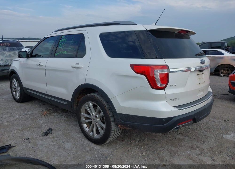 2018 FORD EXPLORER XLT VIN: 1FM5K7D88JGB54596
