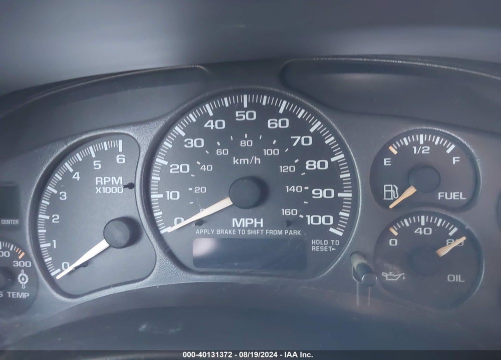 2002 GMC SIERRA 1500HD SLE VIN: 1GTGK13U12F132634
