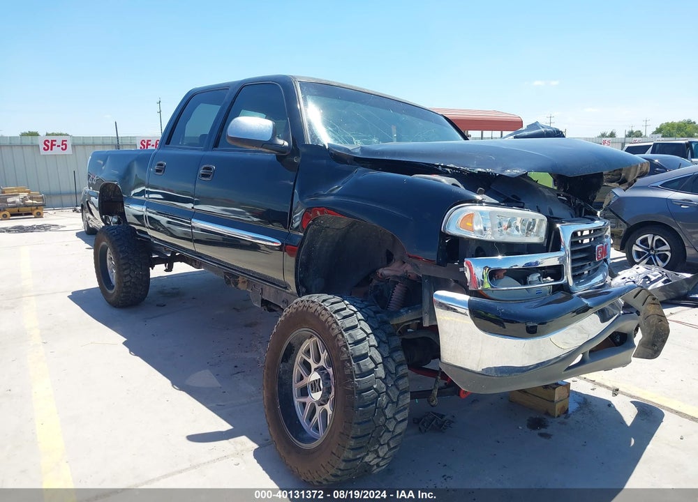 2002 GMC SIERRA 1500HD SLE VIN: 1GTGK13U12F132634