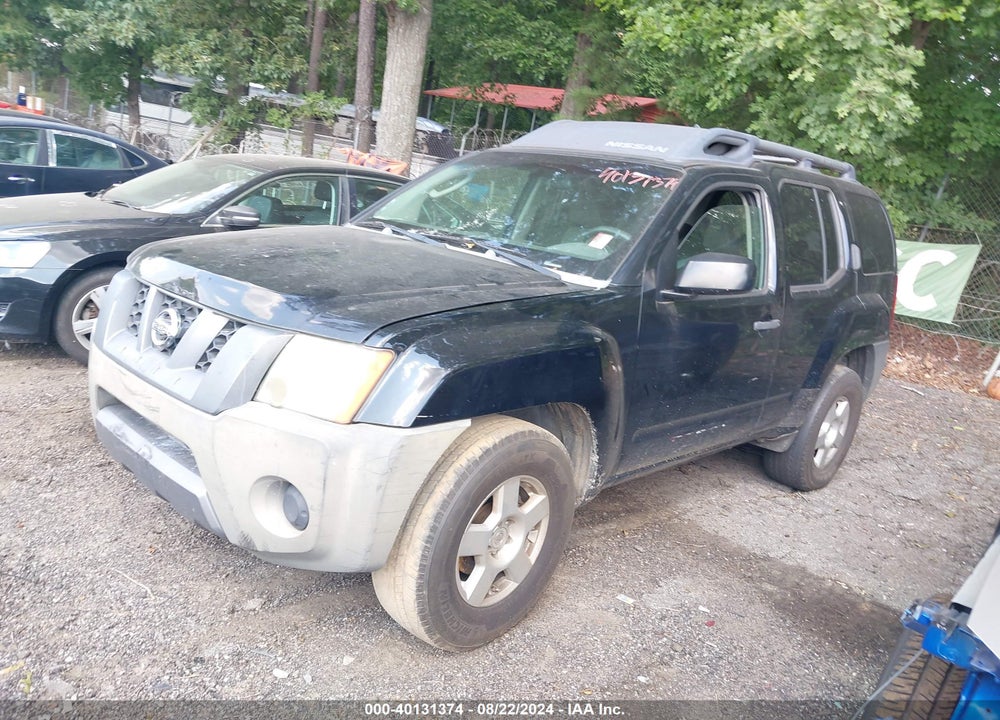 2007 NISSAN XTERRA VIN: 5N1AN08U37C536832