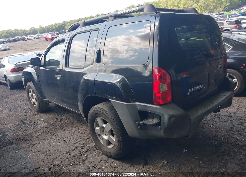 2007 NISSAN XTERRA VIN: 5N1AN08U37C536832