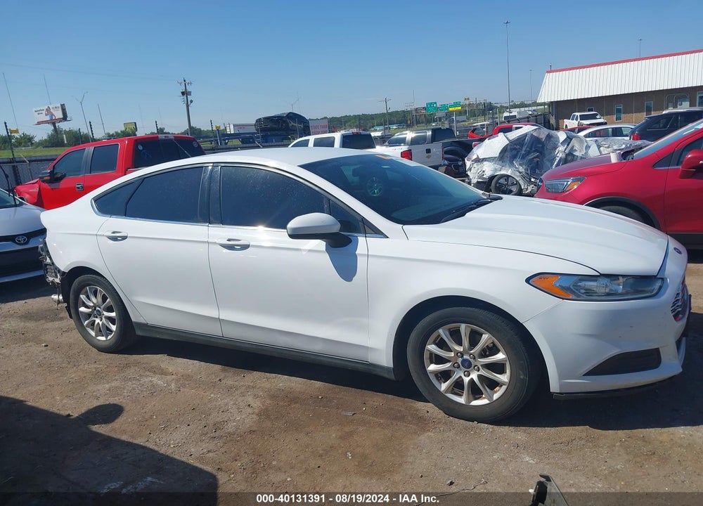2016 FORD FUSION S VIN: 1FA6P0G74G5128091