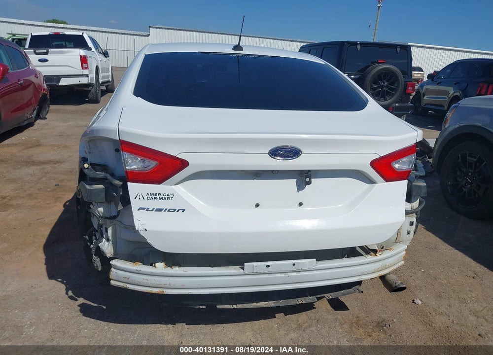 2016 FORD FUSION S VIN: 1FA6P0G74G5128091