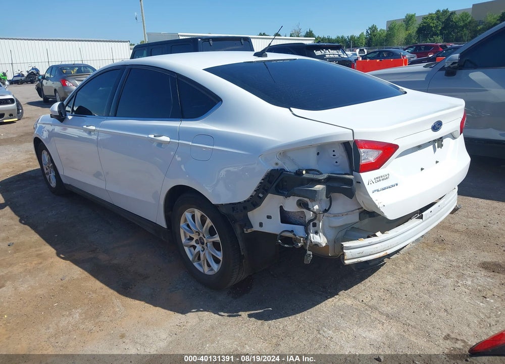 2016 FORD FUSION S VIN: 1FA6P0G74G5128091