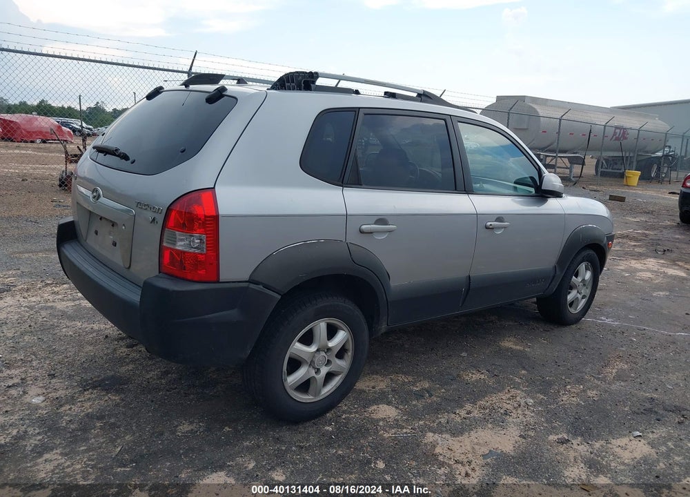2005 HYUNDAI TUCSON GLS/LX VIN: KM8JN12D15U112071