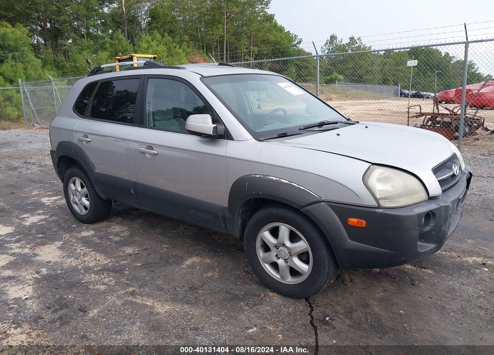 2005 HYUNDAI TUCSON GLS/LX VIN: KM8JN12D15U112071