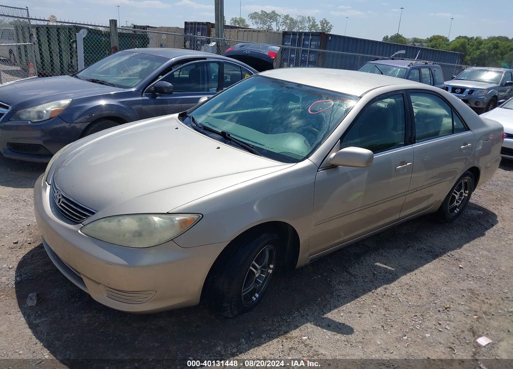 2005 TOYOTA CAMRY VIN: 4T1BE32K35U510042