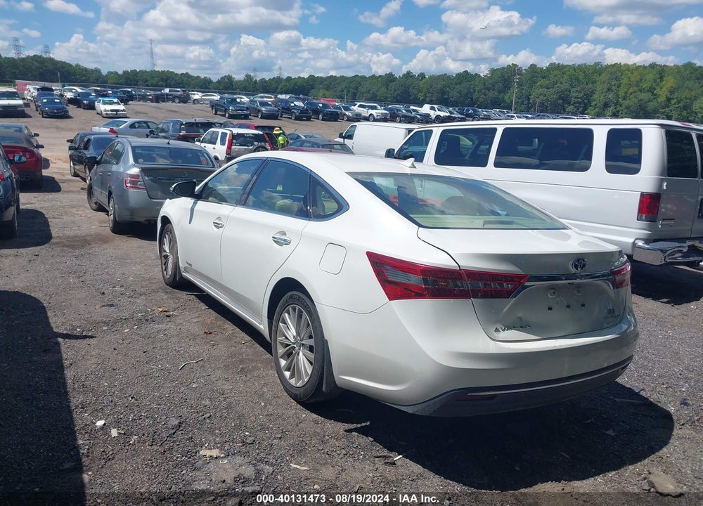 2018 TOYOTA AVALON HYBRID LIMITED VIN: 4T1BD1EBXJU063545