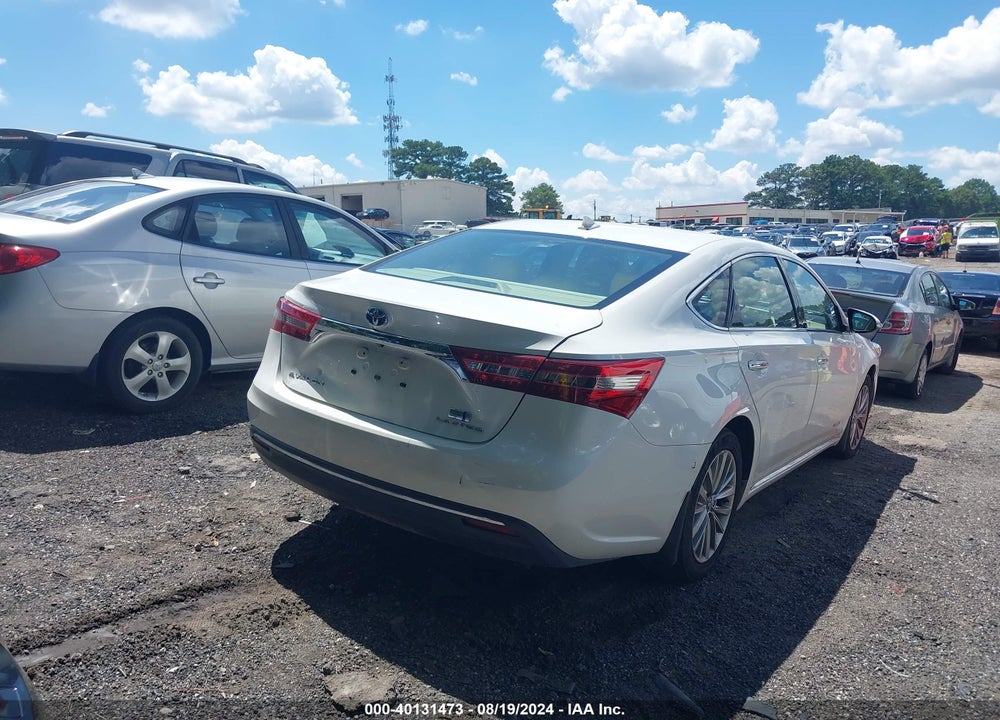 2018 TOYOTA AVALON HYBRID LIMITED VIN: 4T1BD1EBXJU063545