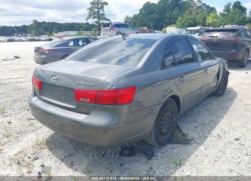 2010 HYUNDAI SONATA GLS VIN: 5NPET4AC8AH589218