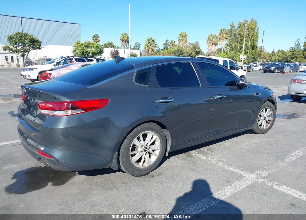 2016 KIA OPTIMA LX VIN: KNAGT4L30G5079716