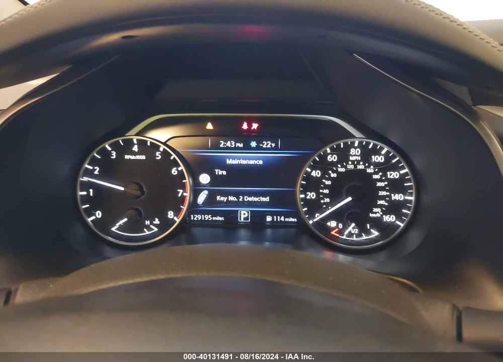 2019 NISSAN MURANO S VIN: 5N1AZ2MJ1KN141847