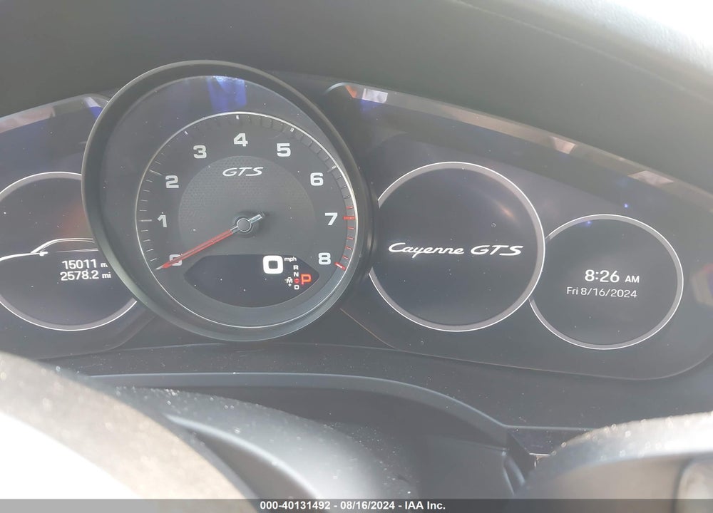 2023 PORSCHE CAYENNE COUPE GTS VIN: WP1BG2AY7PDA32059
