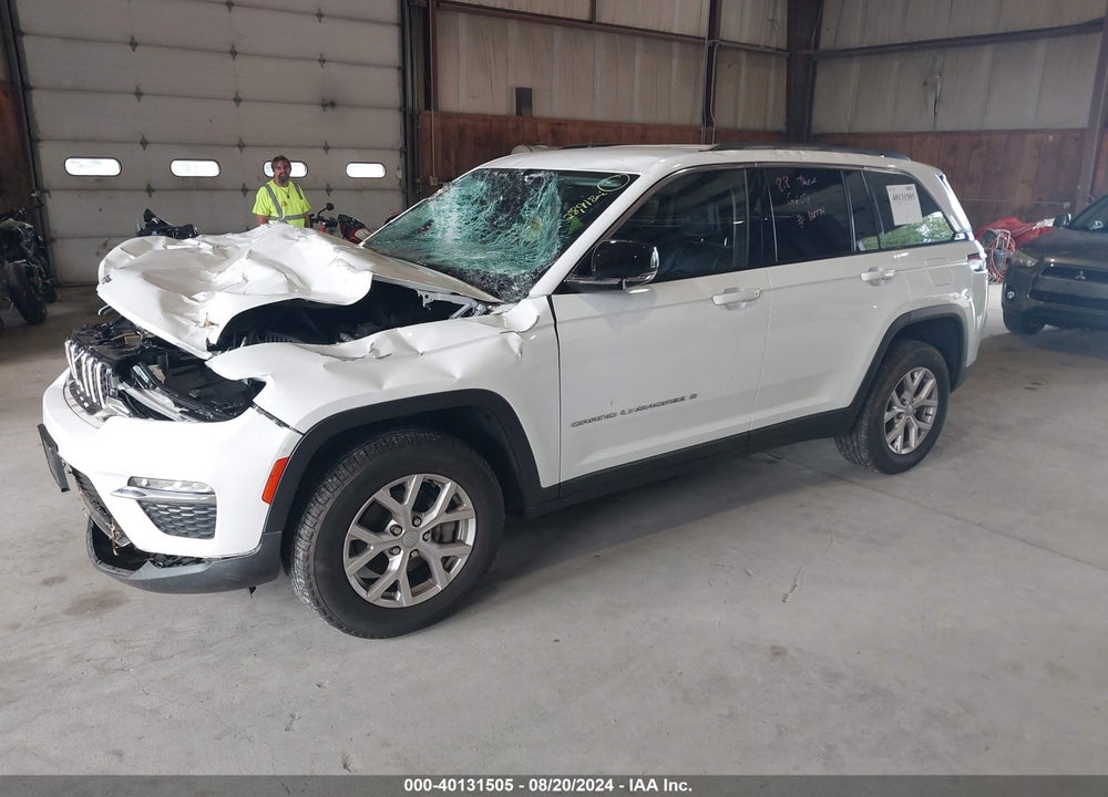 2022 JEEP GRAND CHEROKEE LIMITED 4X4 VIN: 1C4RJHBG5N8545438