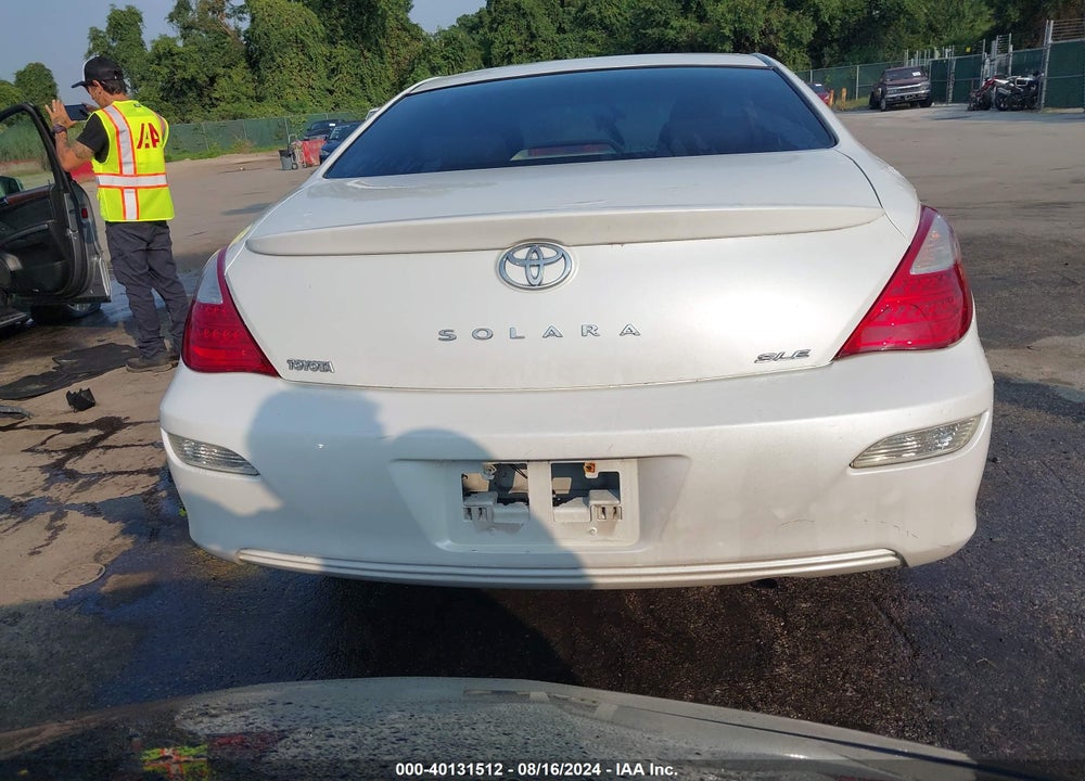 2007 TOYOTA CAMRY SOLARA SLE VIN: 4T1CE30P57U759657