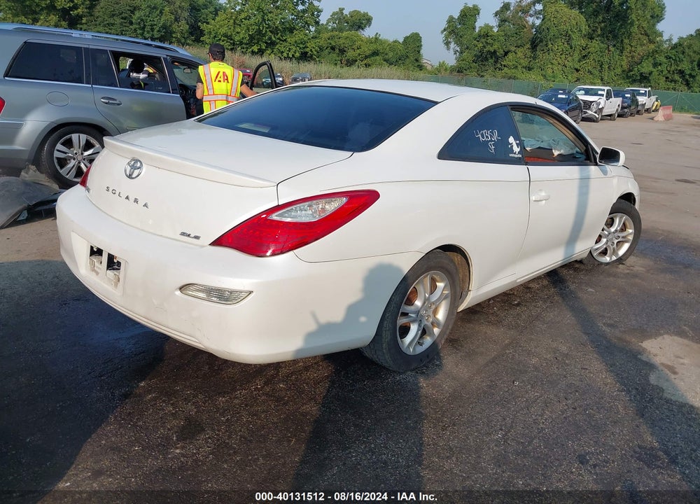 2007 TOYOTA CAMRY SOLARA SLE VIN: 4T1CE30P57U759657