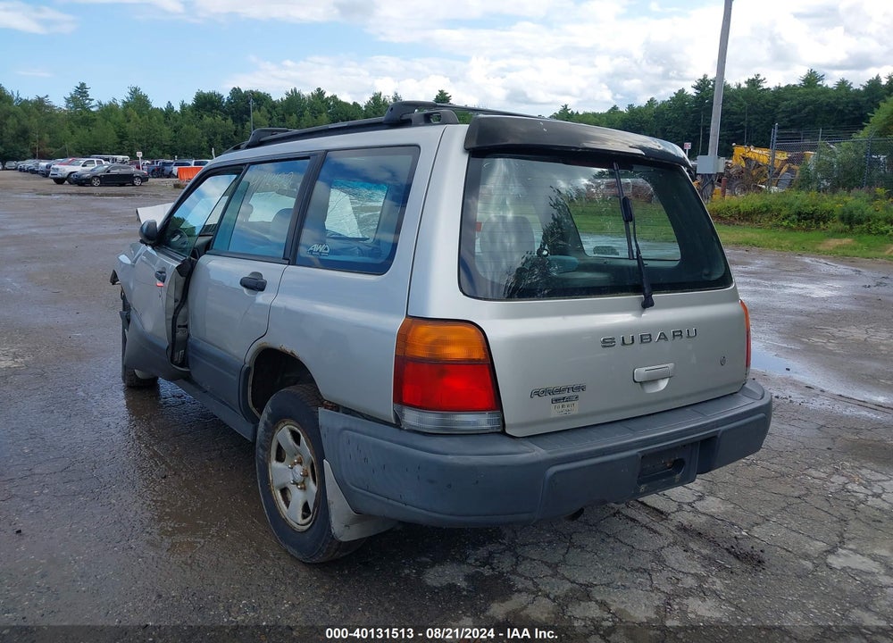 1999 SUBARU FORESTER VIN: JF1SF6352X8744024