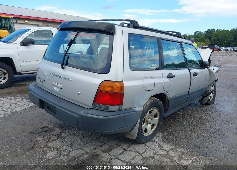 1999 SUBARU FORESTER VIN: JF1SF6352X8744024
