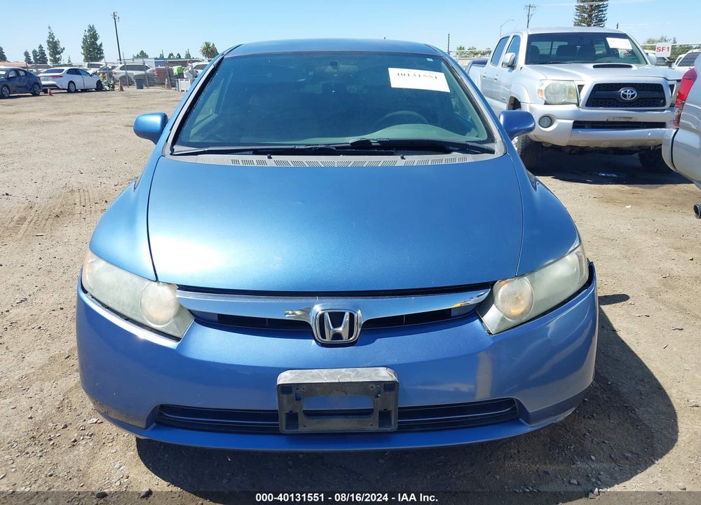 2006 HONDA CIVIC LX VIN: 1HGFA16576L090224