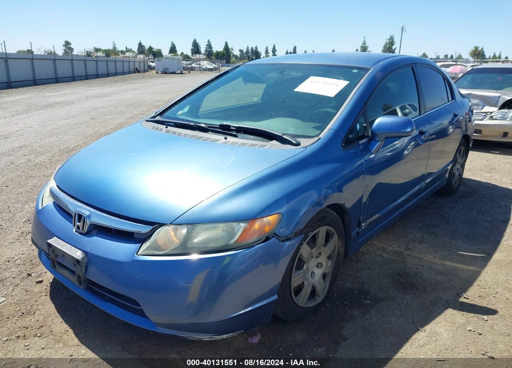 2006 HONDA CIVIC LX VIN: 1HGFA16576L090224