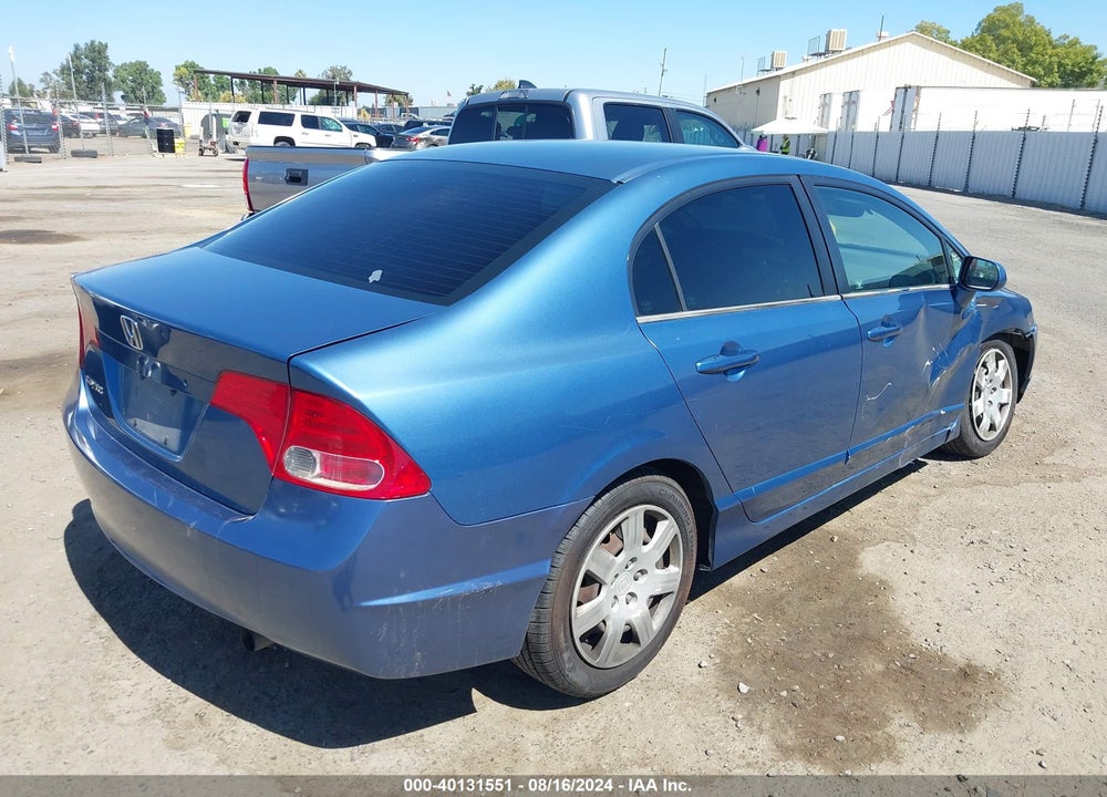 2006 HONDA CIVIC LX VIN: 1HGFA16576L090224
