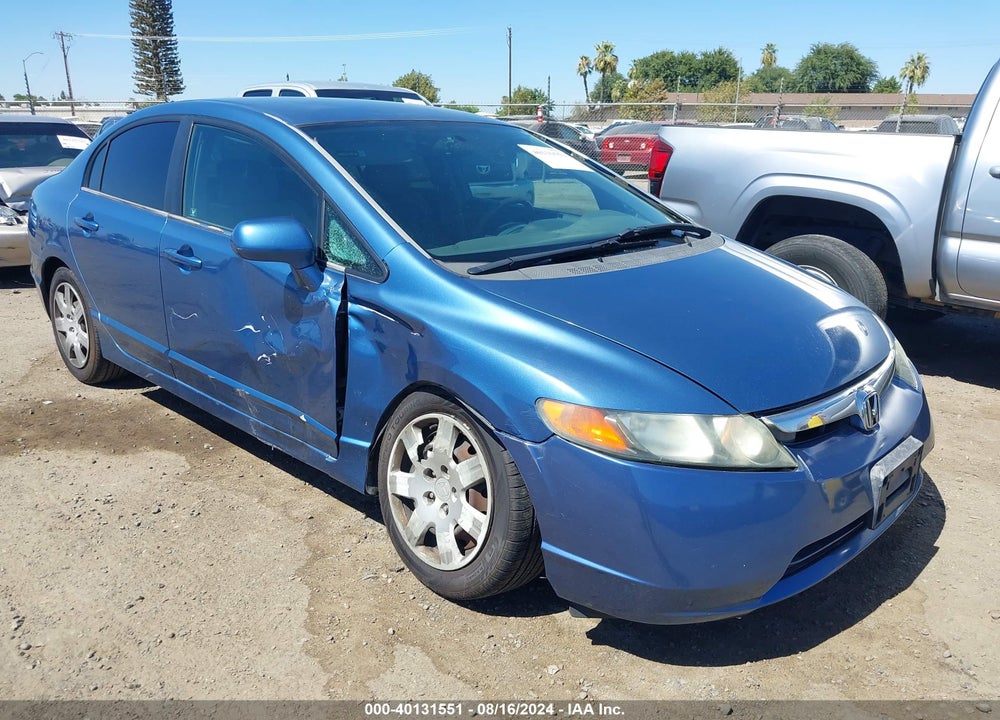 2006 HONDA CIVIC LX VIN: 1HGFA16576L090224