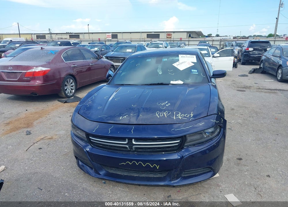 2015 DODGE CHARGER SE VIN: 2C3CDXBG1FH748060