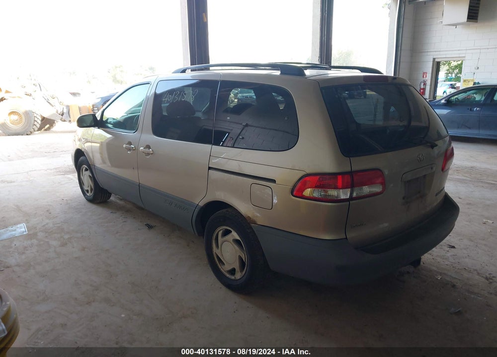 2001 TOYOTA SIENNA LE VIN: 4T3ZF13C71U353043