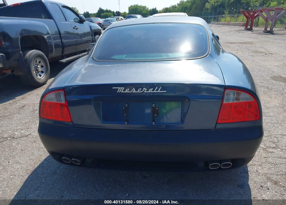 2004 MASERATI COUPE CAMBIOCORSA/GT VIN: ZAMBC38A840012980