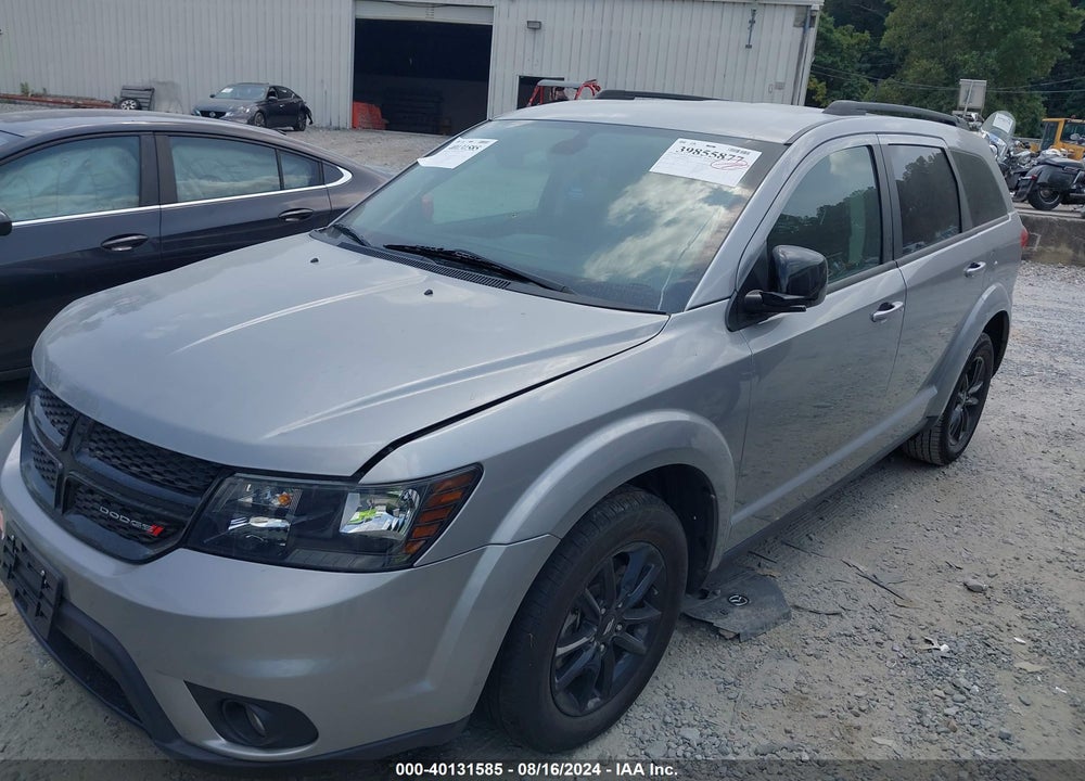 2019 DODGE JOURNEY SE VIN: 3C4PDCBB5KT833429