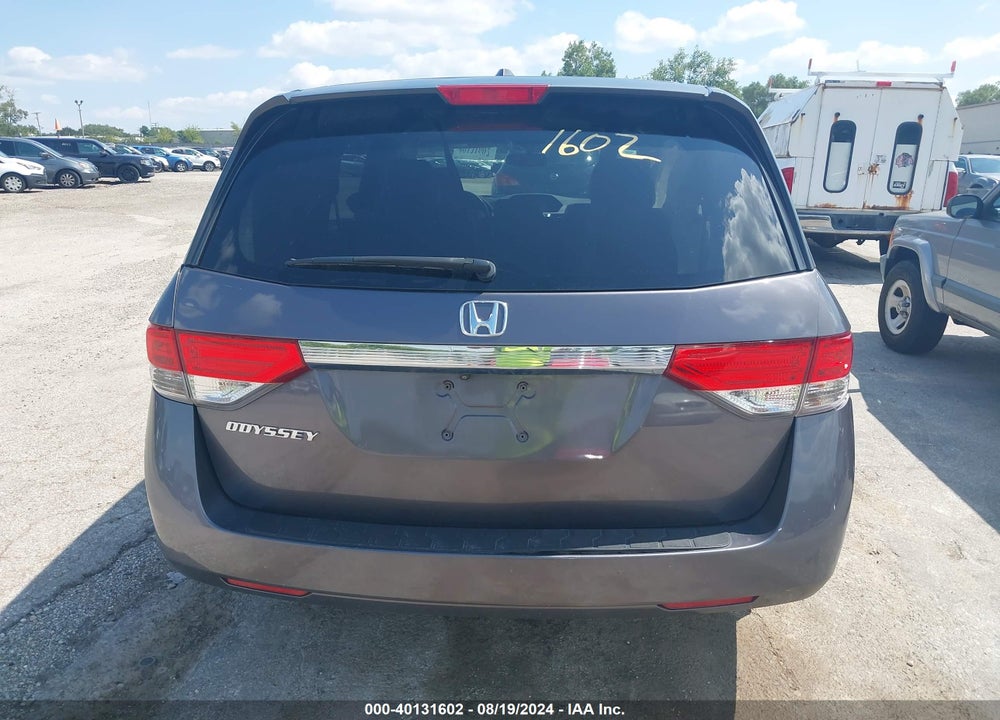 2016 HONDA ODYSSEY EX-L VIN: 5FNRL5H60GB009183