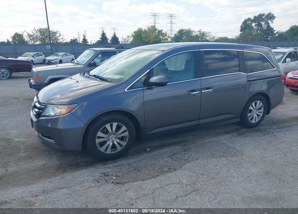 2016 HONDA ODYSSEY EX-L VIN: 5FNRL5H60GB009183