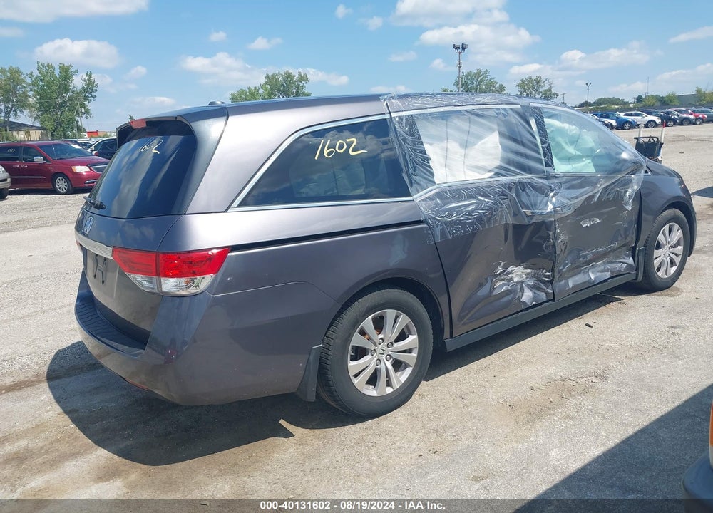 2016 HONDA ODYSSEY EX-L VIN: 5FNRL5H60GB009183
