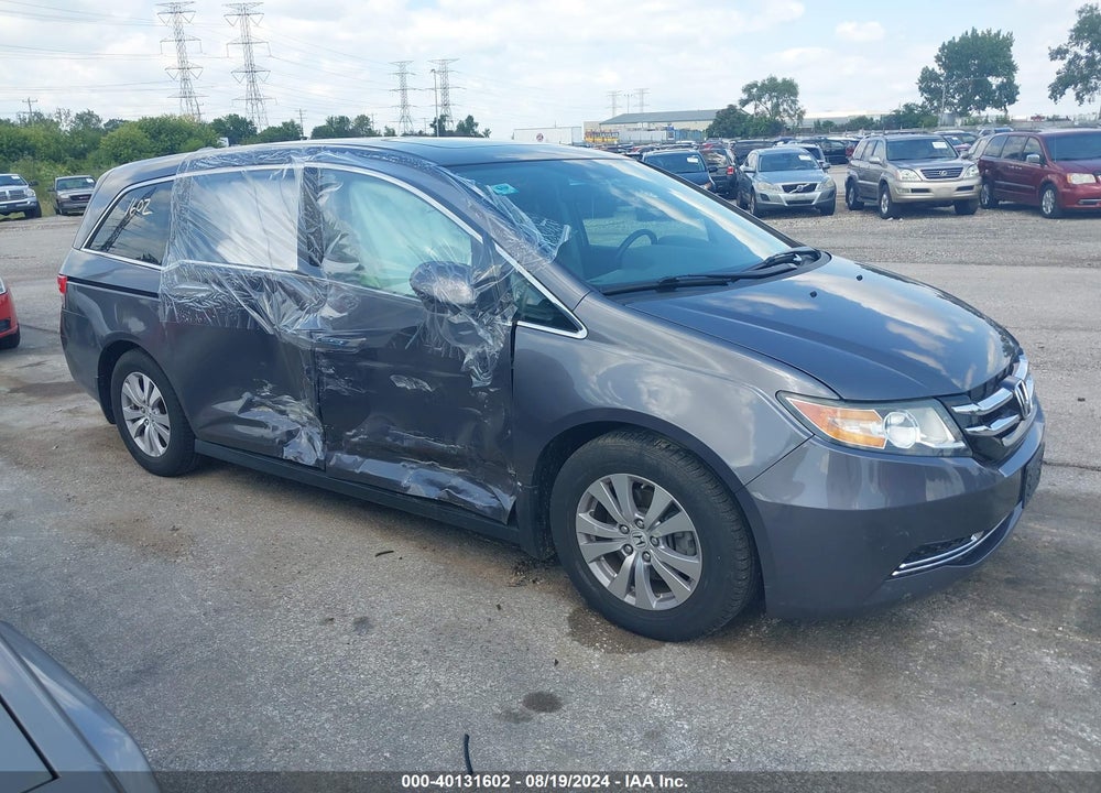 2016 HONDA ODYSSEY EX-L VIN: 5FNRL5H60GB009183