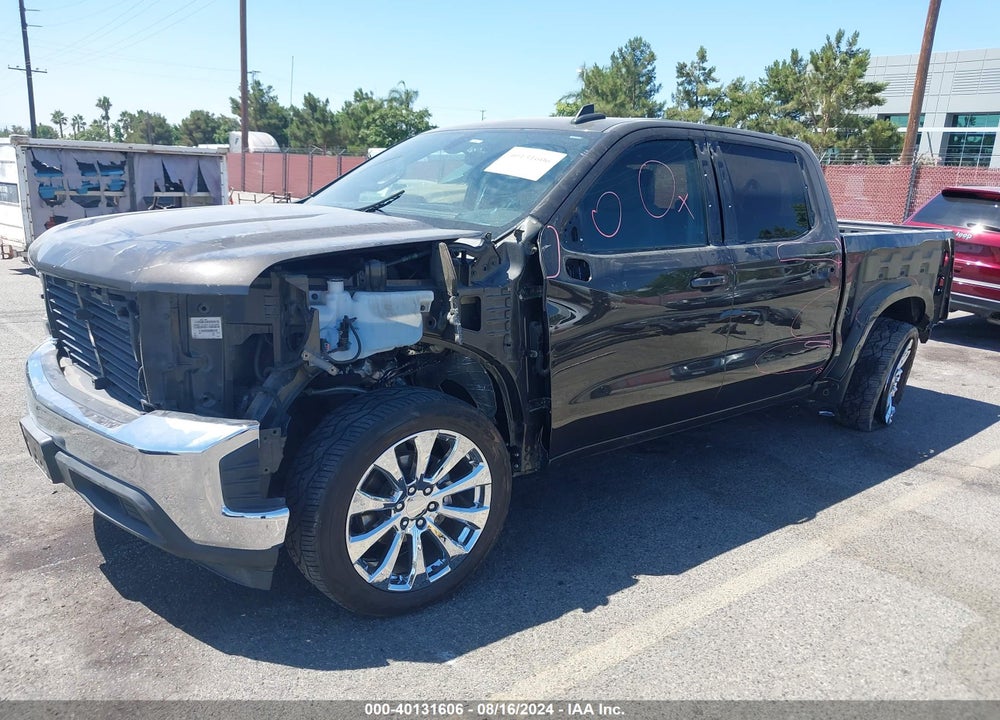 2021 CHEVROLET SILVERADO 1500 2WD SHORT BED LT VIN: 1GCPWCED1MZ135676