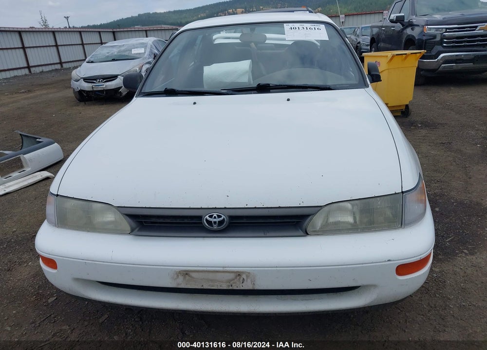 1993 TOYOTA COROLLA LE VIN: JT2AE00E3P0016505