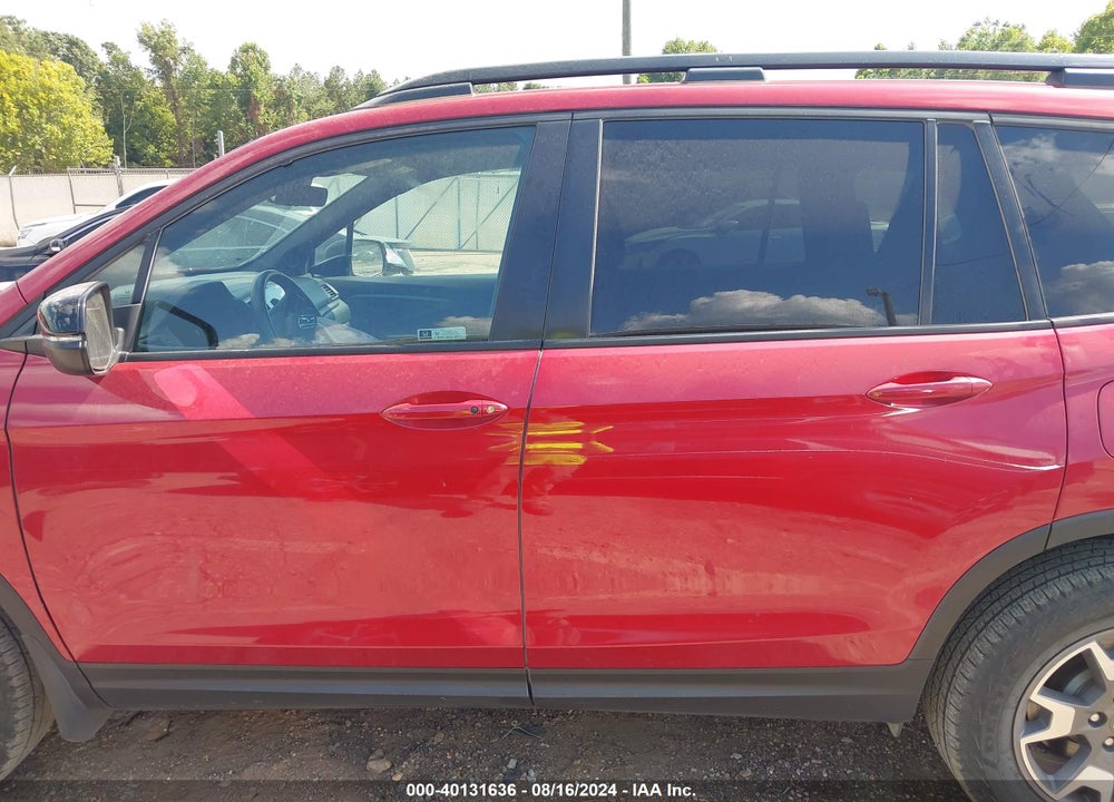 2022 HONDA PASSPORT VIN: 5FNYF8H65NB032444