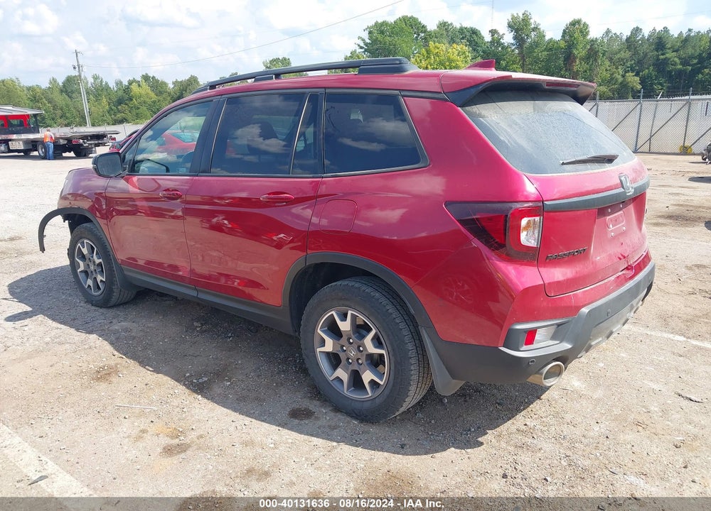 2022 HONDA PASSPORT VIN: 5FNYF8H65NB032444