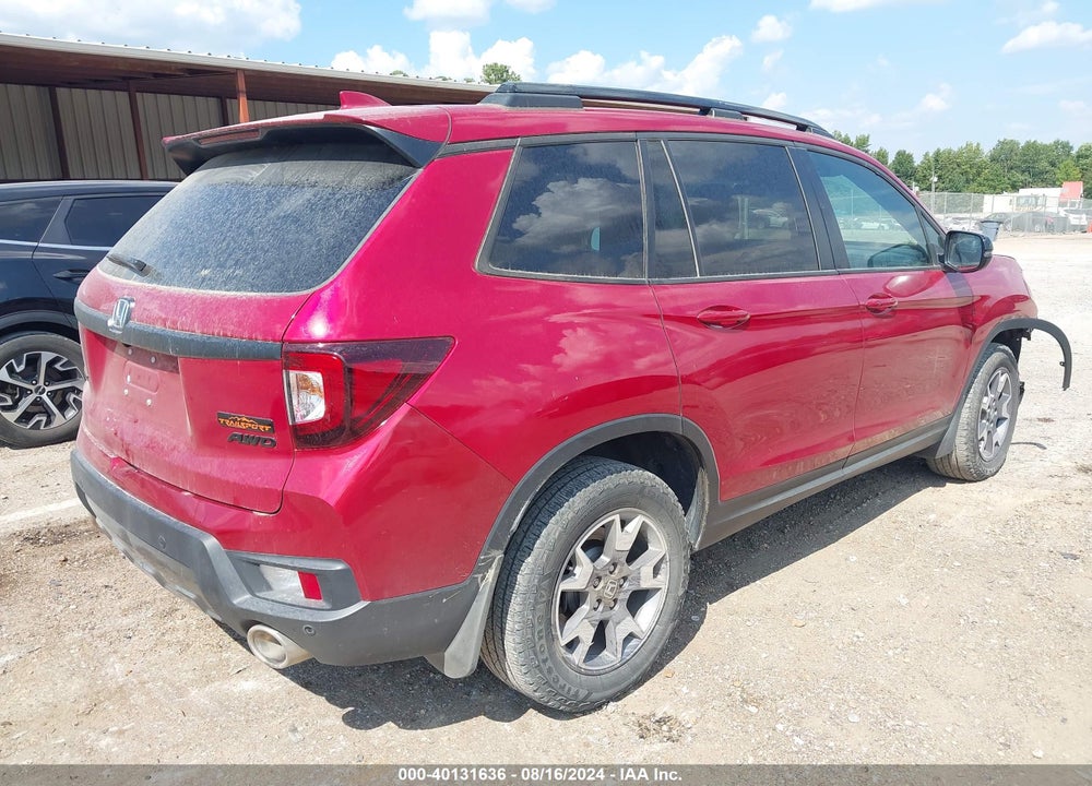 2022 HONDA PASSPORT VIN: 5FNYF8H65NB032444