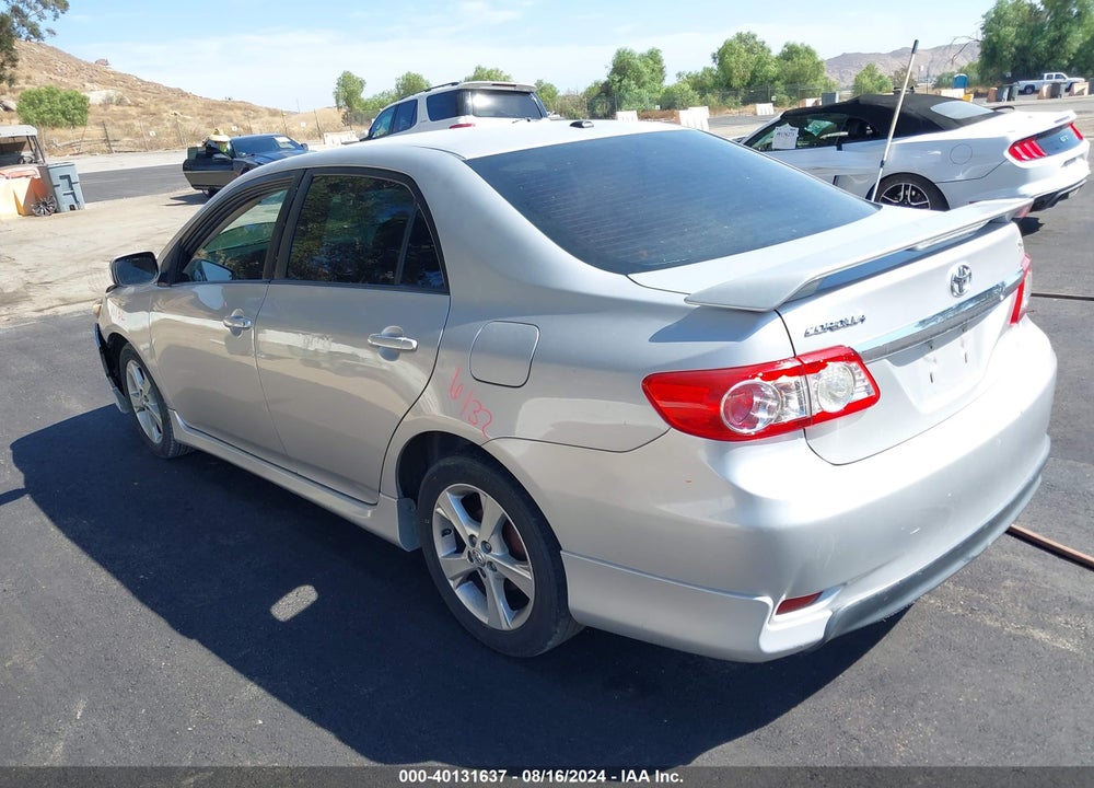 2011 TOYOTA COROLLA S VIN: 2T1BU4EE4BC615426