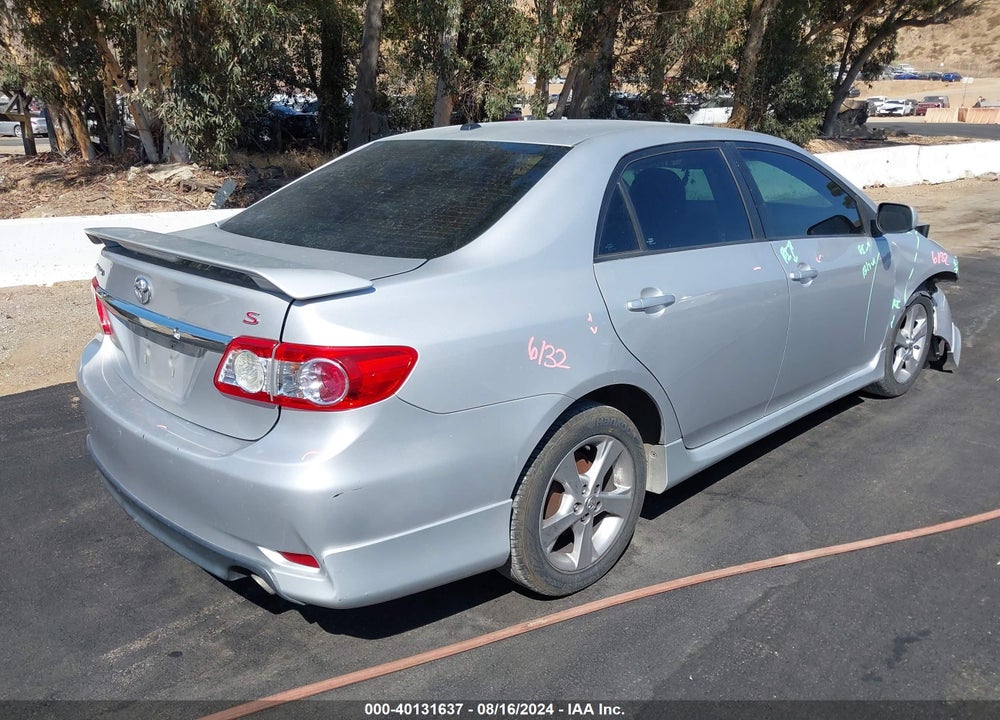 2011 TOYOTA COROLLA S VIN: 2T1BU4EE4BC615426