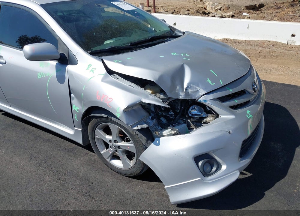 2011 TOYOTA COROLLA S VIN: 2T1BU4EE4BC615426