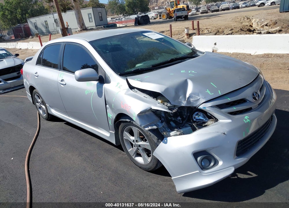2011 TOYOTA COROLLA S VIN: 2T1BU4EE4BC615426