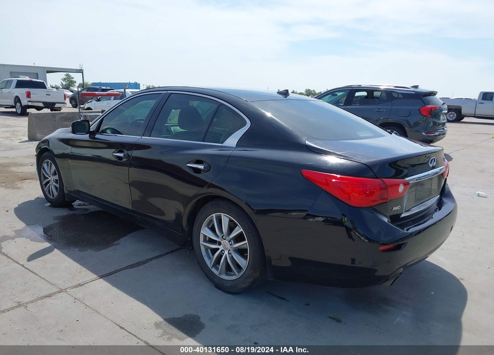 2015 INFINITI Q50 PREMIUM VIN: JN1BV7AR4FM399192
