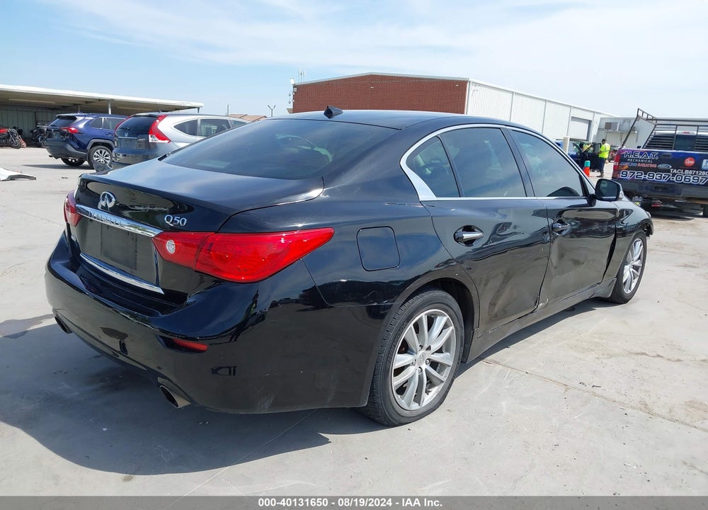2015 INFINITI Q50 PREMIUM VIN: JN1BV7AR4FM399192
