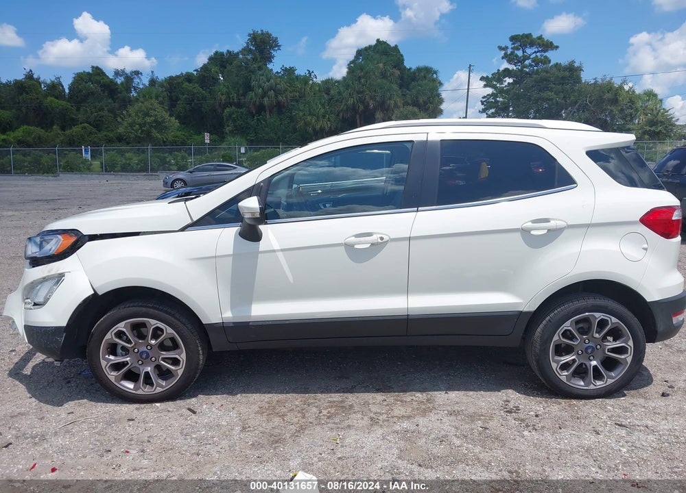 2020 FORD ECOSPORT TITANIUM VIN: MAJ6S3KL5LC327967